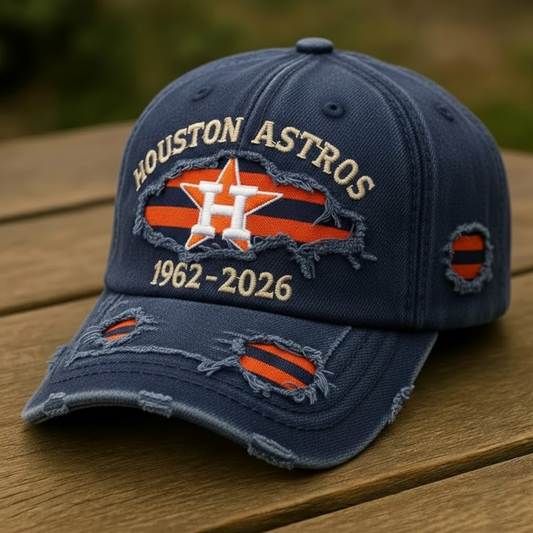 HOU X MLB PREMIUM CAP NAK NHT