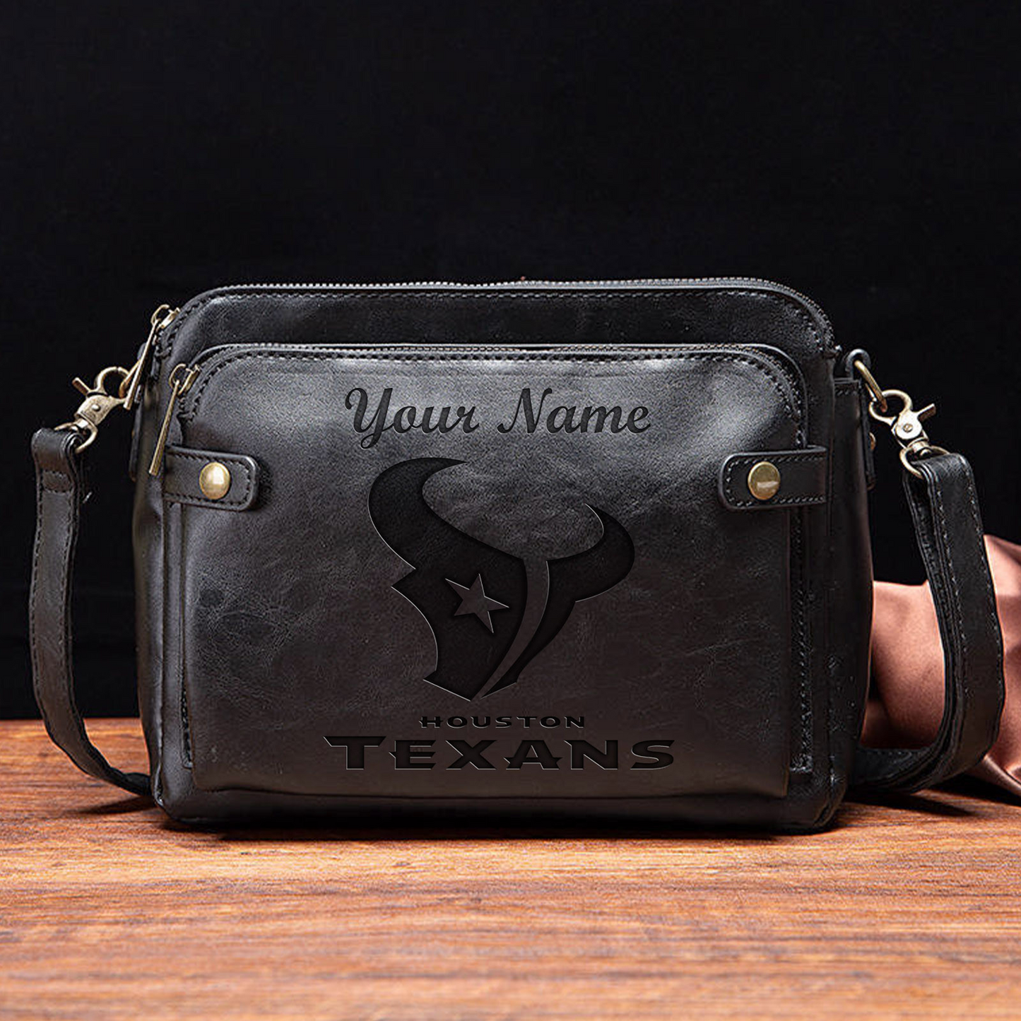 HOU x NFL Shoulder Crossbody Handbag DATND TANTD