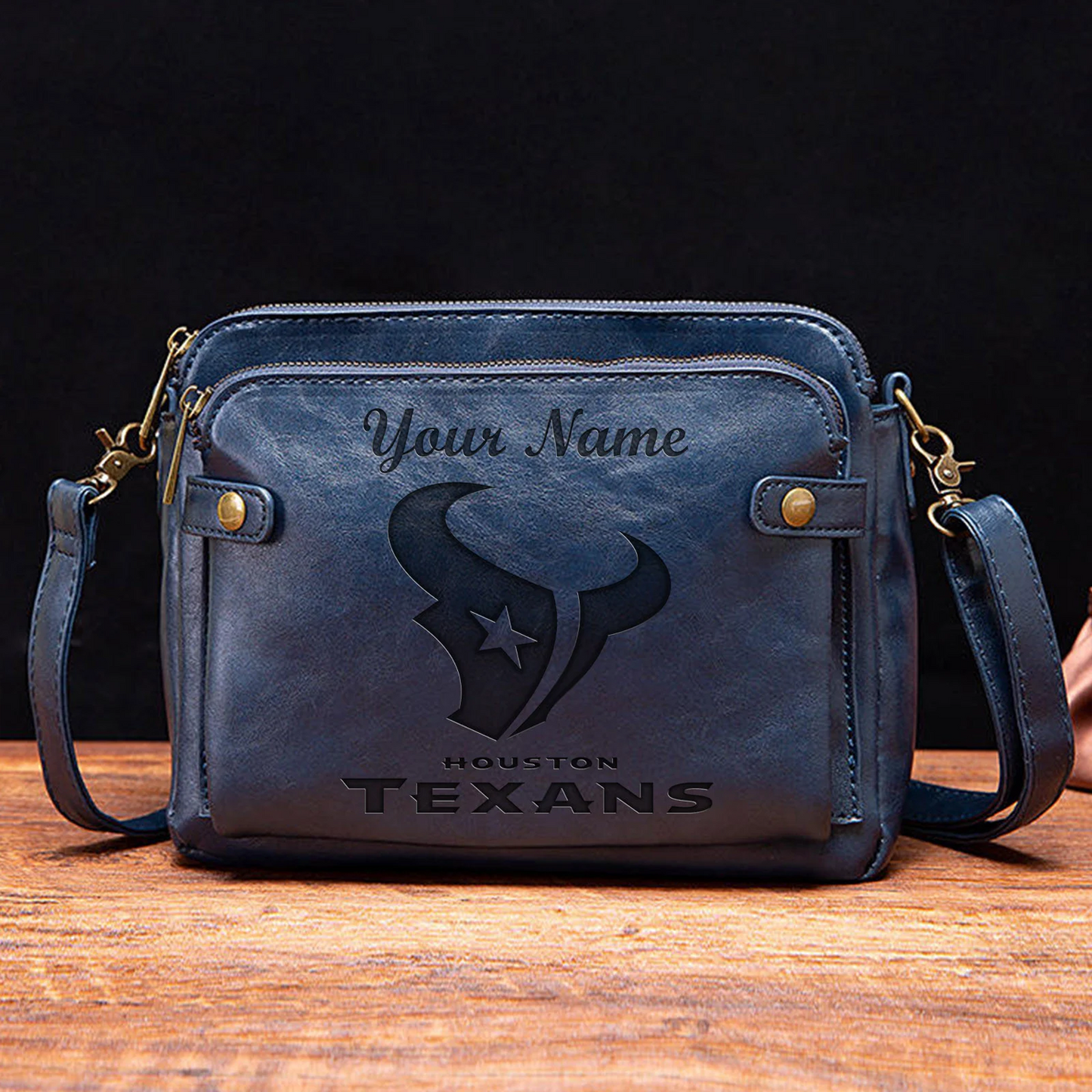 HOU x NFL Shoulder Crossbody Handbag DATND TANTD