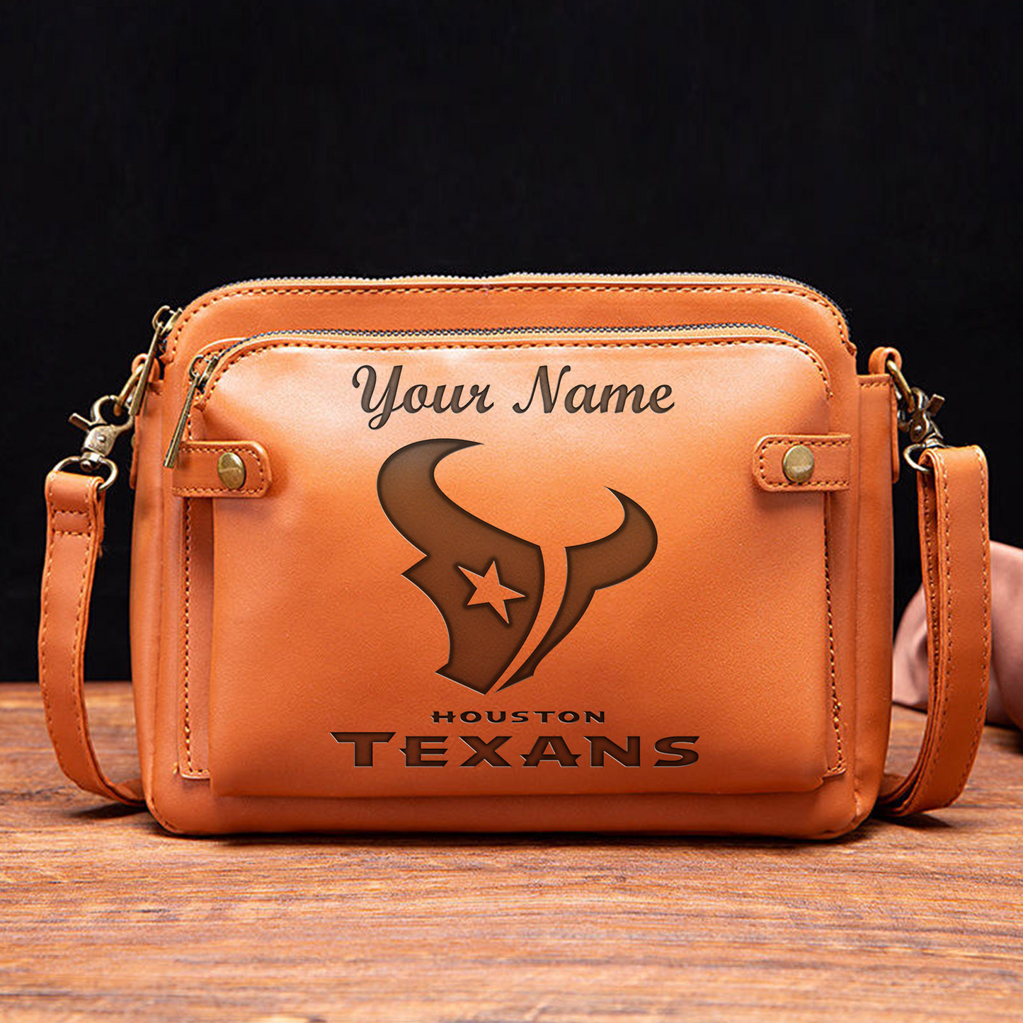 HOU x NFL Shoulder Crossbody Handbag DATND TANTD