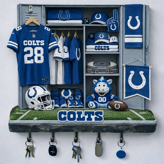 IC x NFL Changing Room Personalized 3D Visual Effect Acrylic Key Holder DDT NTL