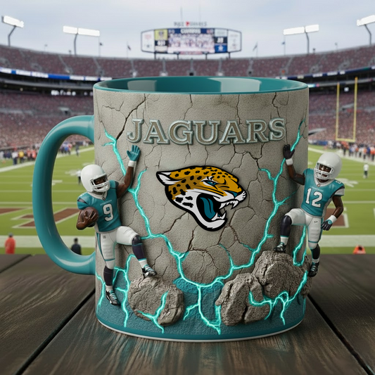 JAC X NFL Coffee Accent Mug - Personalized Gifts NAK NHT