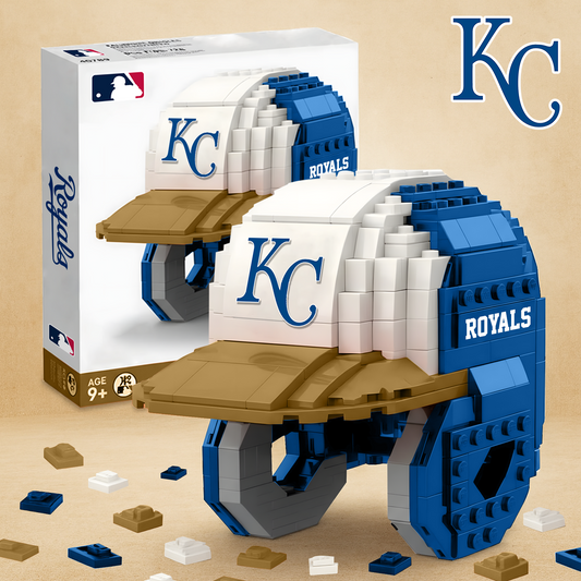 KC X MLB Baseball Helmet Building Blocks V1 NAK NHT