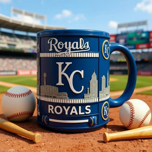 KC X MLB Iconic City Baseball Mug V1 NAK NHT