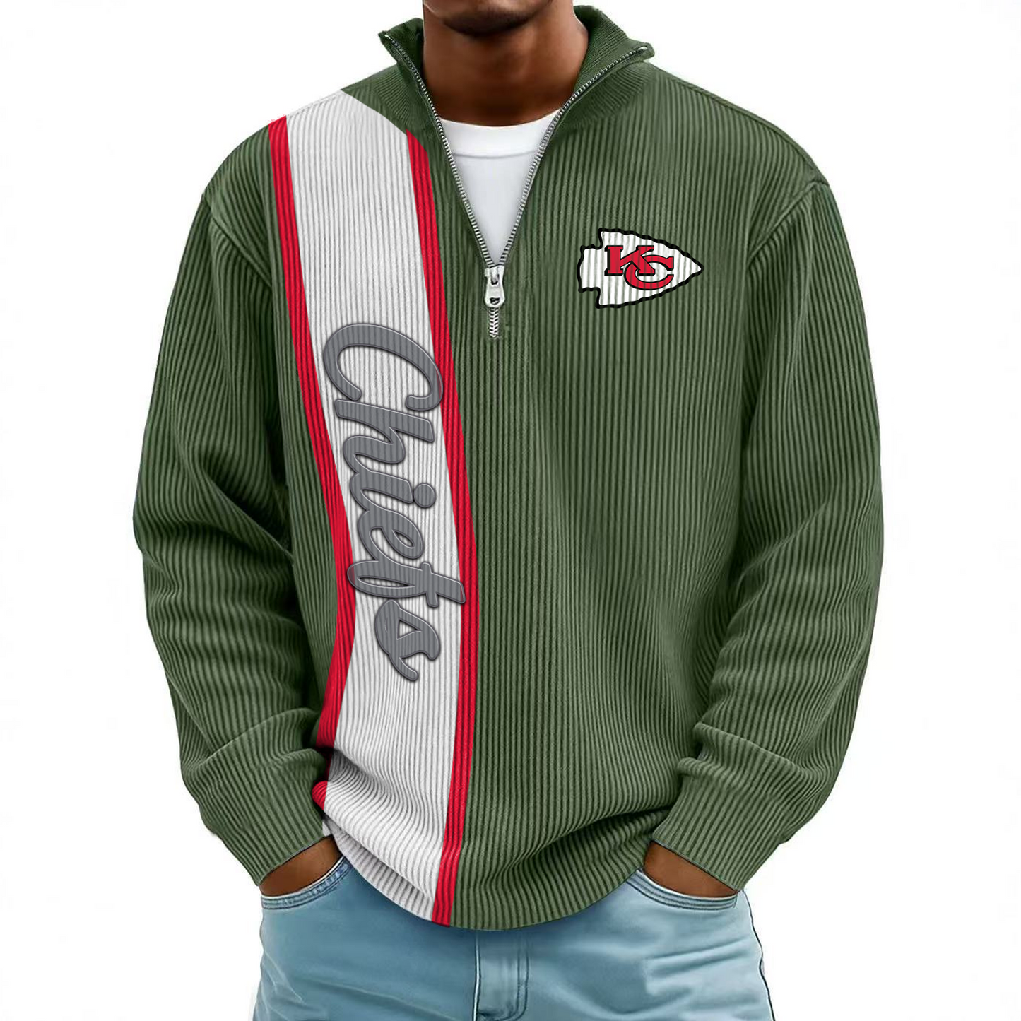 KCC x NFL Mokaloha Men's Waffle Henley Shirts DATND TANTD