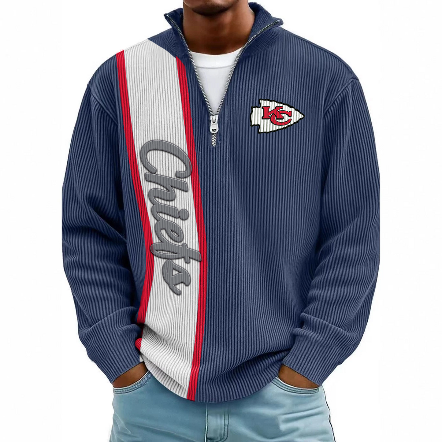 KCC x NFL Mokaloha Men's Waffle Henley Shirts DATND TANTD