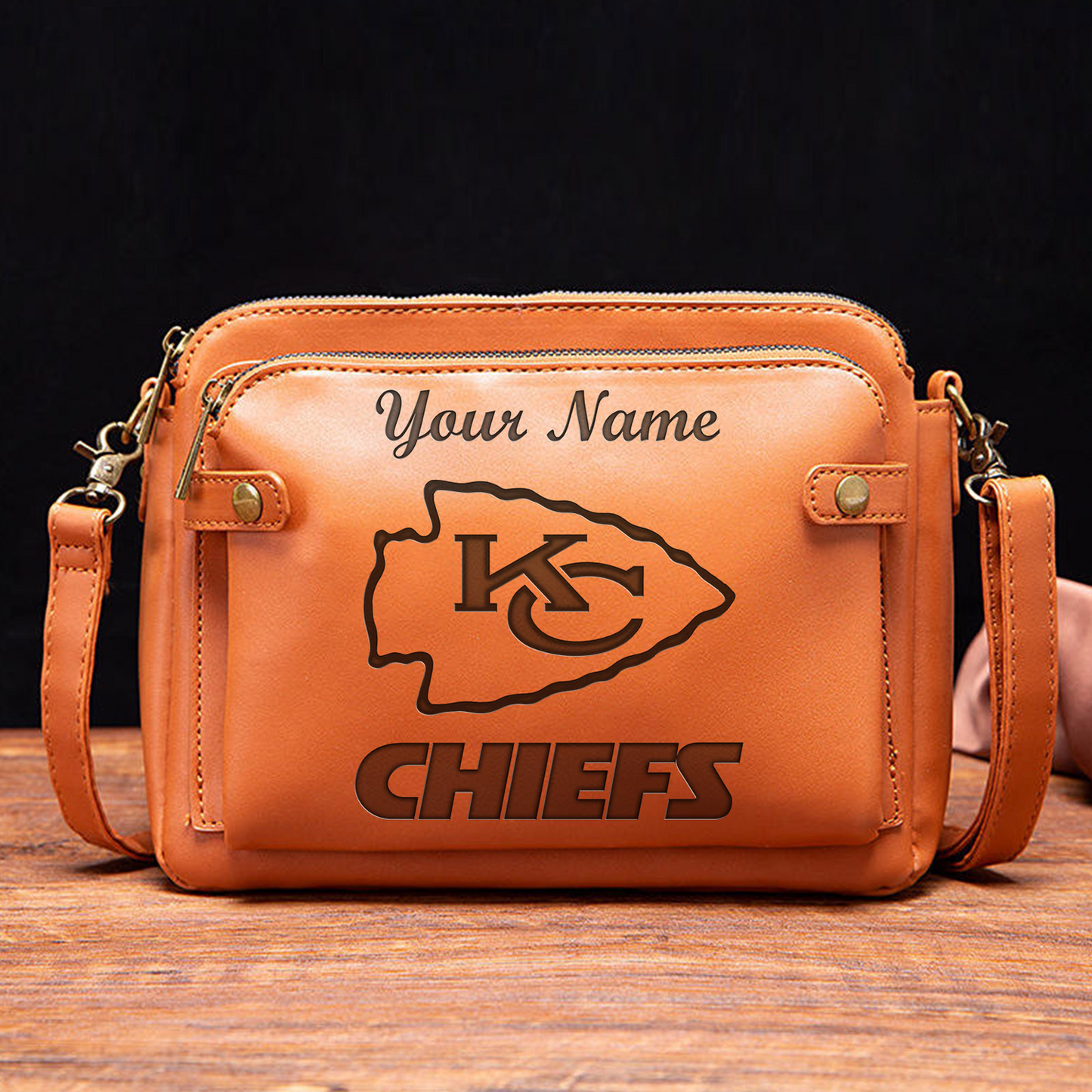 KCC x NFL Shoulder Crossbody Handbag DATND TANTD