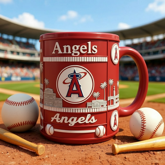 LAA X MLB Iconic City Baseball Mug V1 NAK NHT