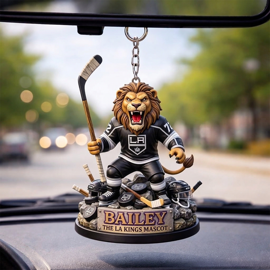 LAK x NHL Guardian Mascot Car Decor NAK TTT