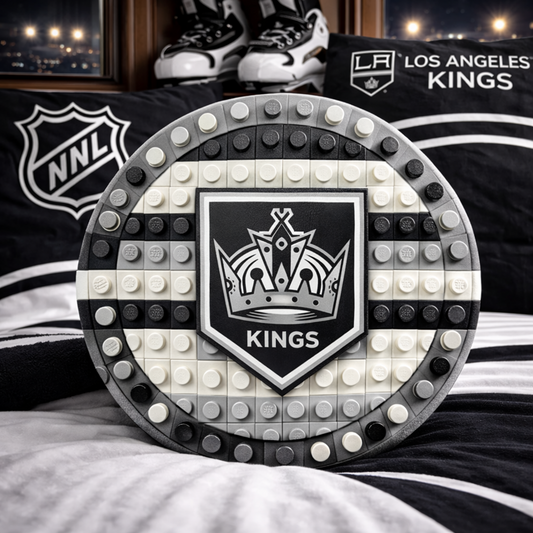 LAK x NHL Hockey Logo Plush Pillow NAK NHT