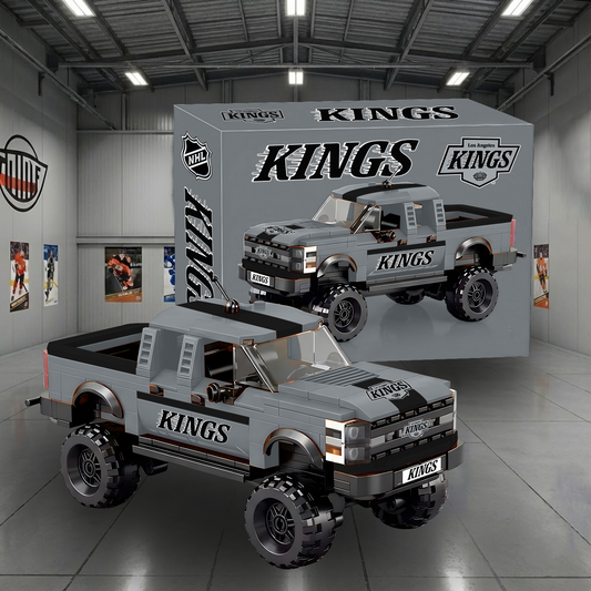 LAK X NHL Raptor pickup truck building block set NAK NHT