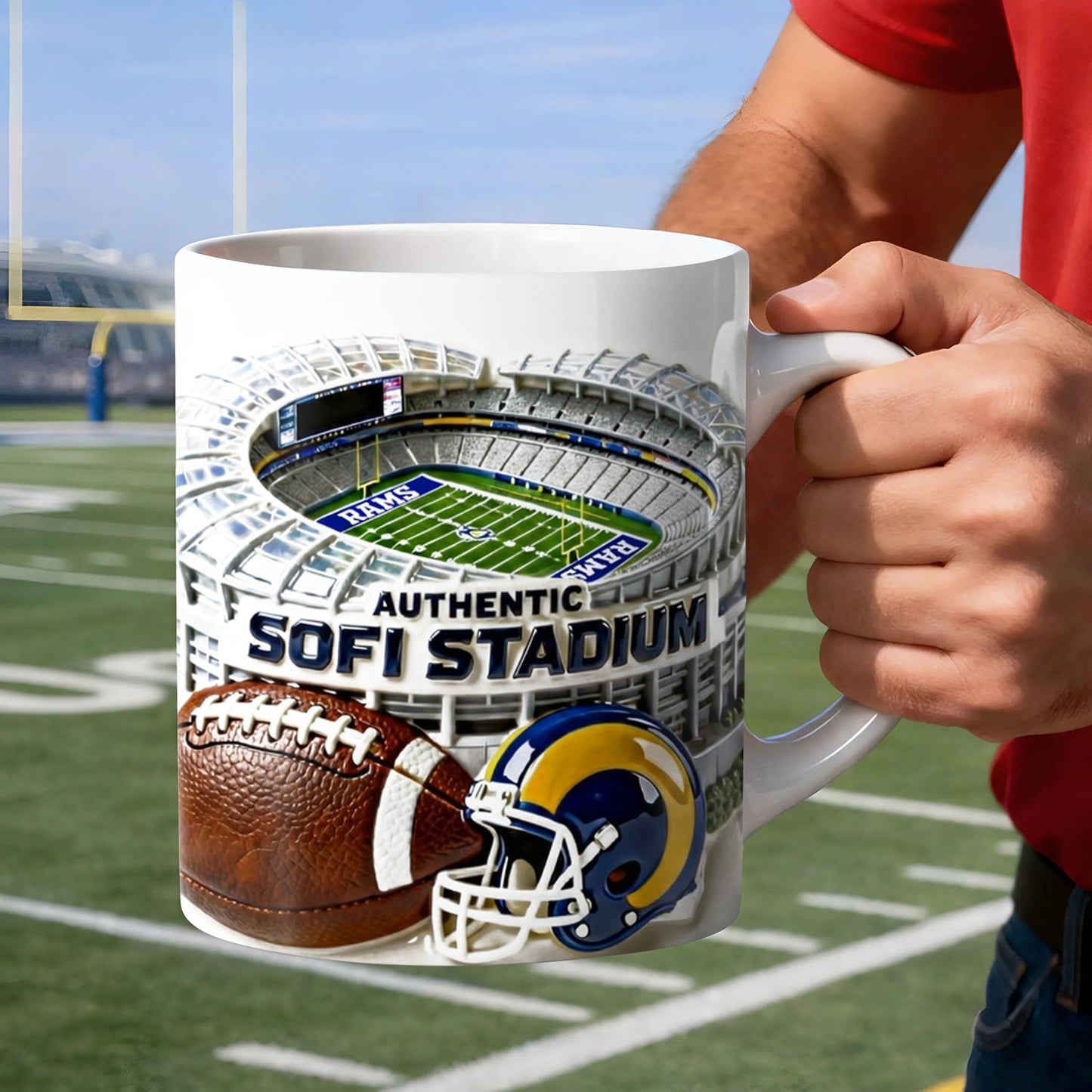 LAR x NFL Legend Stadium Game Day Mug NAK NHM