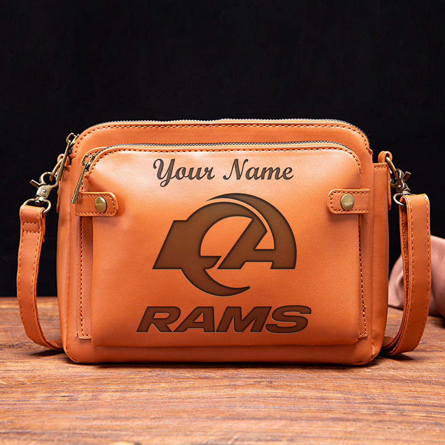 LAR x NFL Shoulder Crossbody Handbag DATND TANTD