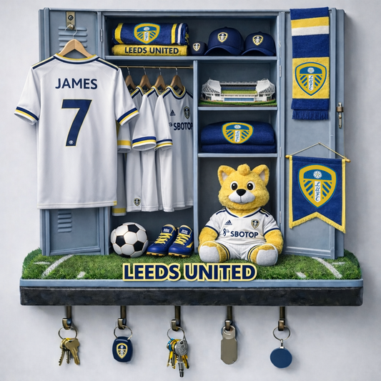 LEE x EPL Changing Room Personalized 3D Visual Effect Acrylic Key Holder DDT NTL