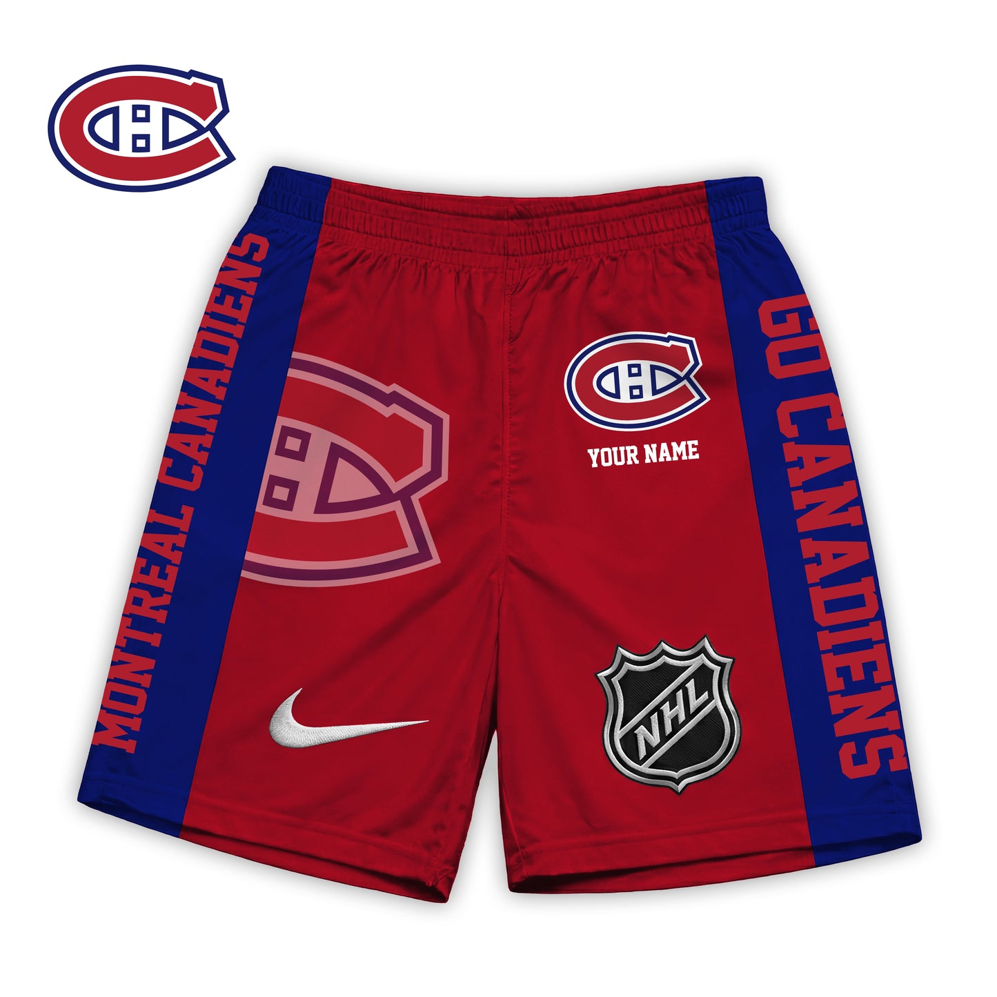MC Premium NHL Game Day Personalized Shorts DDT 220426 TTTZ
