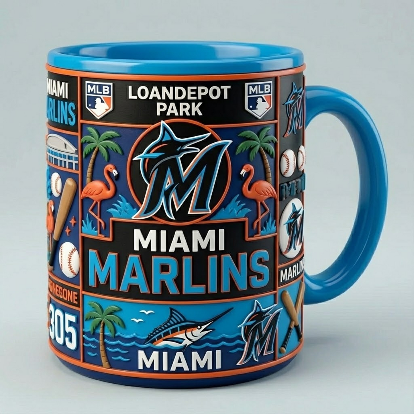 MIA X MLB football team Mug Series - Limited Edition Collectible NAK NHT