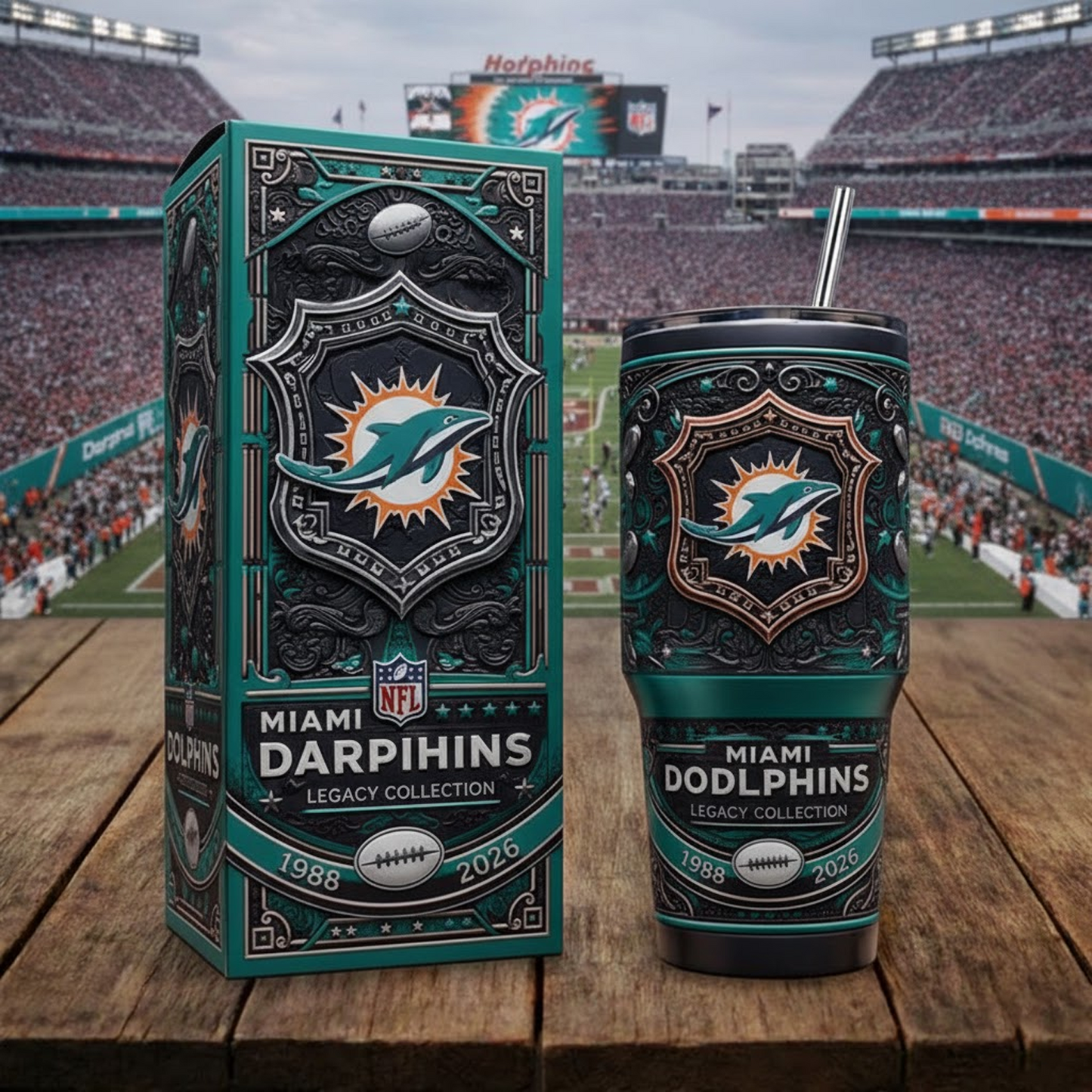 MIA X NFL CUP WITH HANDLE NAK NHT