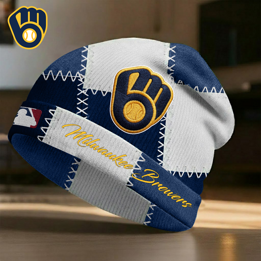 MIL X MLB Custom Name Beanie Hat Gifts For Fans - Limited Edition NAK NHT