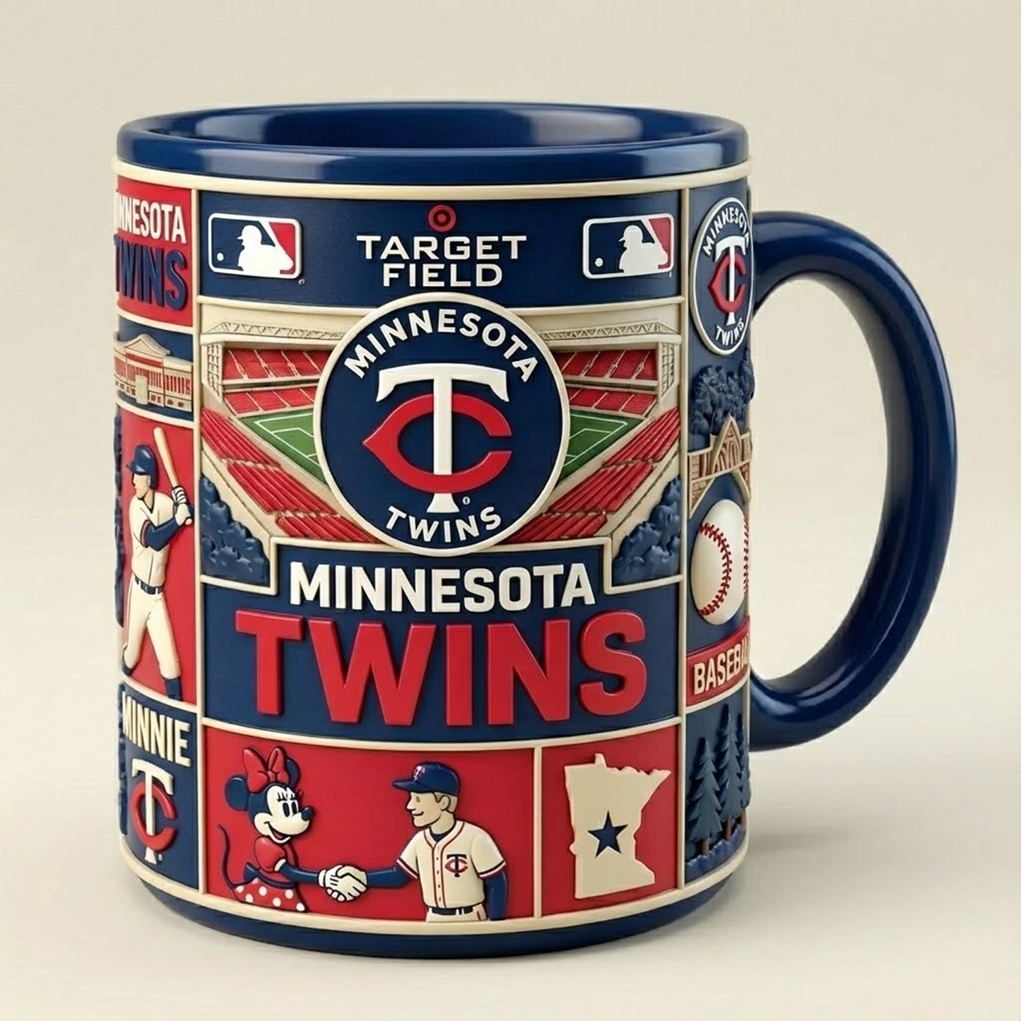 MIN X MLB football team Mug Series - Limited Edition Collectible NAK NHT