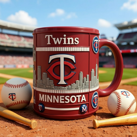 MIN X MLB Iconic City Baseball Mug V1 NAK NHT