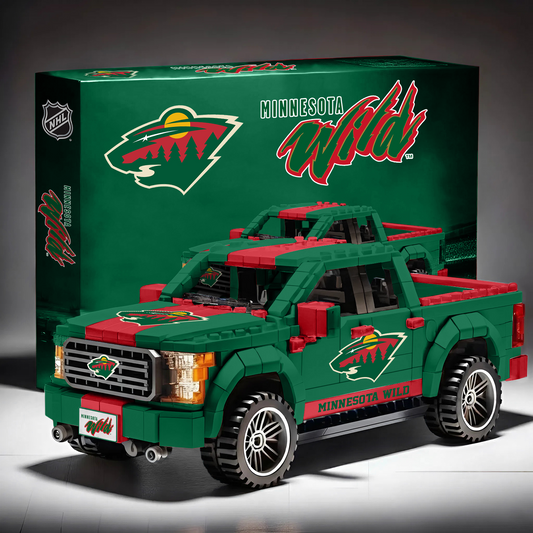 MIN X NHL 3D Racing Truck Model Building Block Set V1 NAK NHT