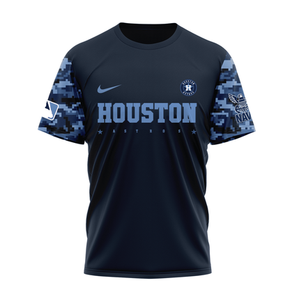 MLB HA Premium Navy 250 Years 3D Shirt DDT CTND