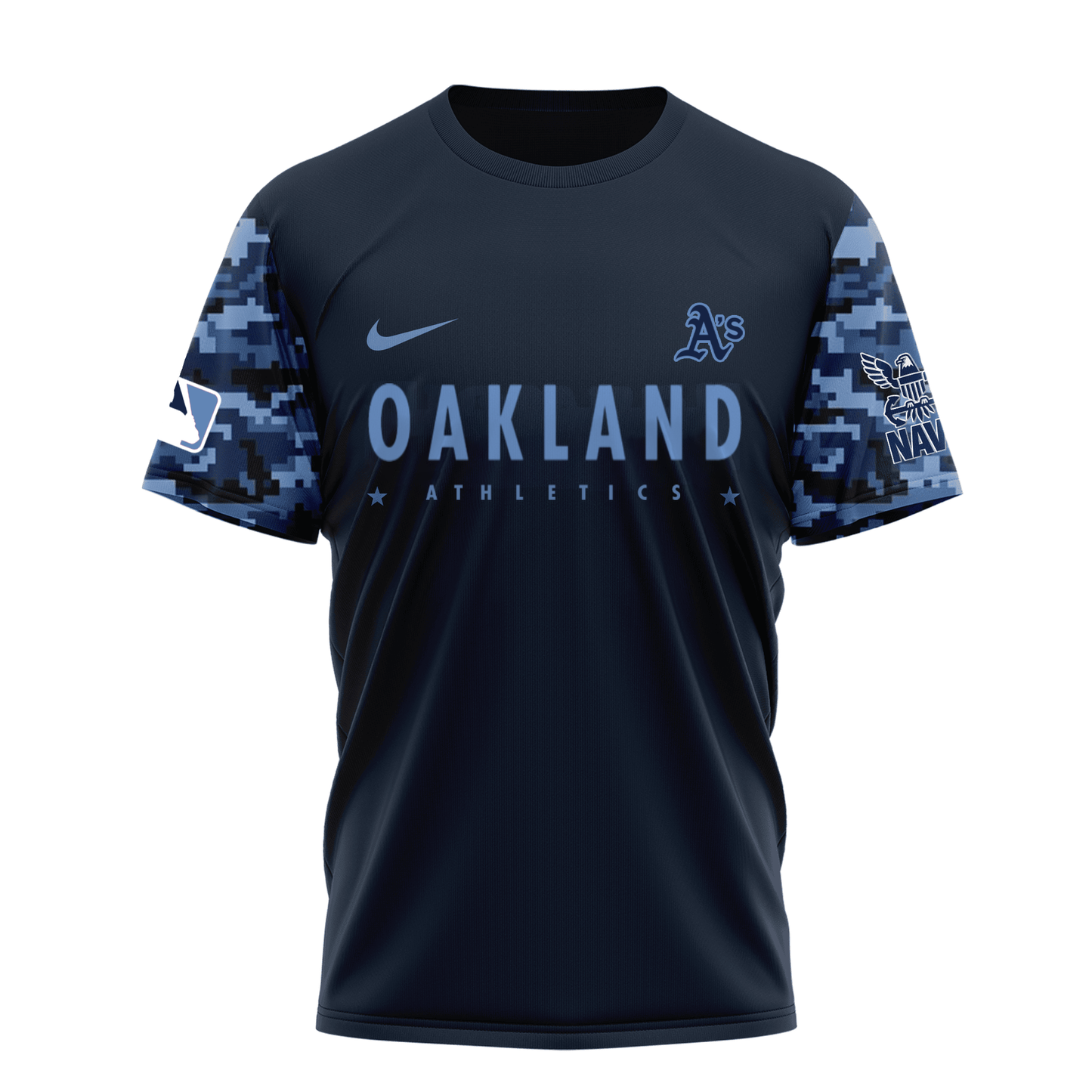 MLB OA Premium Navy 250 Years 3D Shirt DDT CTND