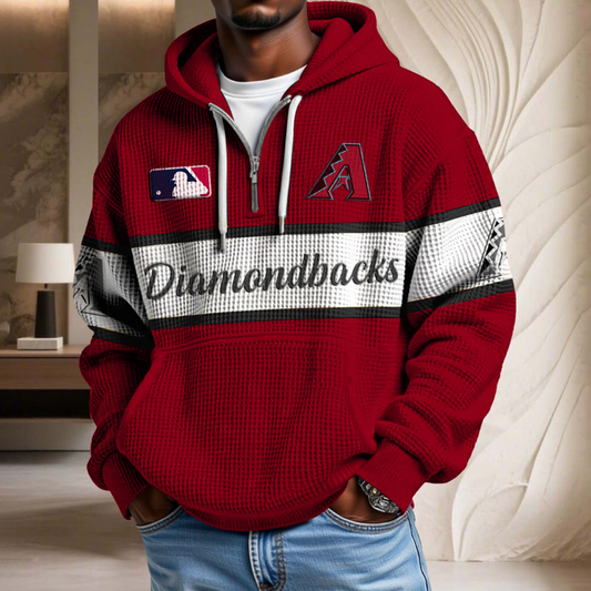 MLB x AD Team Waffle Half Zip Hoodie HLP HLPHUONG