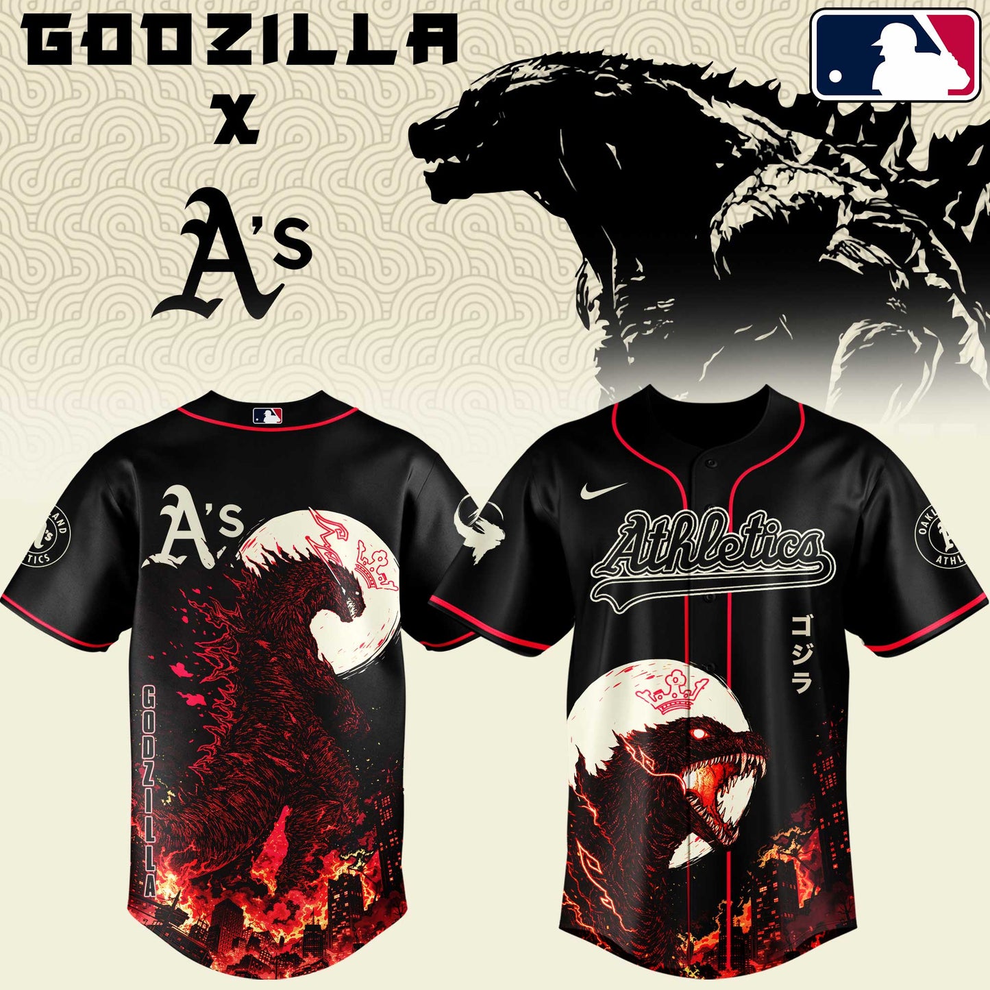 MLB x ATH Monster Baseball Jersey HLP HLPHUONG