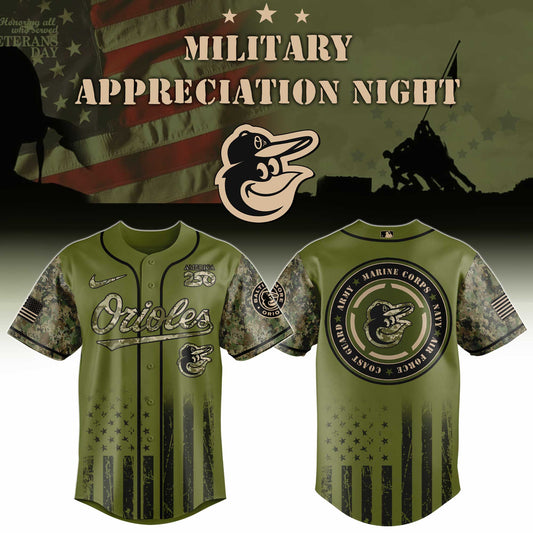 MLB x BAL Military Baseball Jersey HLP HLPHUONG