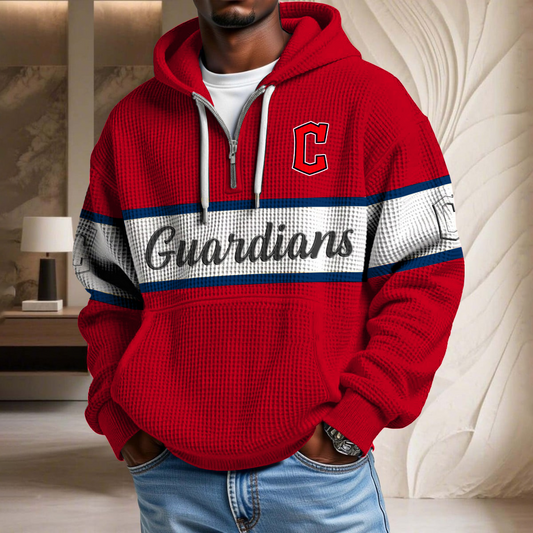 MLB x CG Team Waffle Half Zip Hoodie HLP HLPHUONG