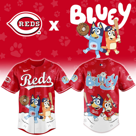 MLB x CIN Bluey Baseball Jersey HLP HLPHUONG