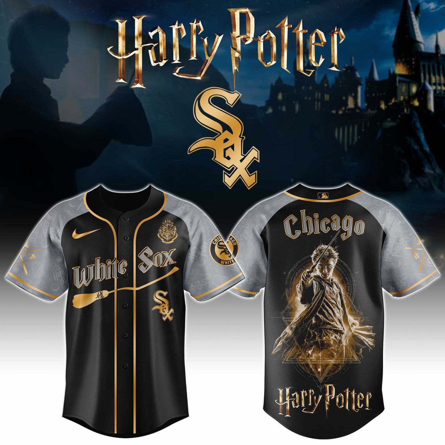 MLB x CWS H Potter Baseball Jersey HLP HLPHUONG