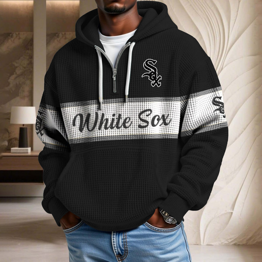 MLB x CWS Team Waffle Half Zip Hoodie HLP HLPHUONG