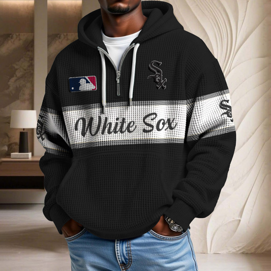 MLB x CWS Team Waffle Half Zip Hoodie HLP HLPHUONG