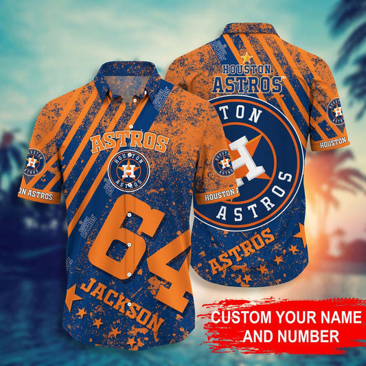 MLB x HOU Personalized Hawaiian Shirt HLP HLPHUONG