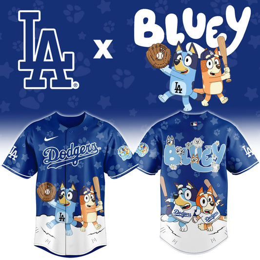 MLB x LAD Bluey Baseball Jersey HLP HLPHUONG
