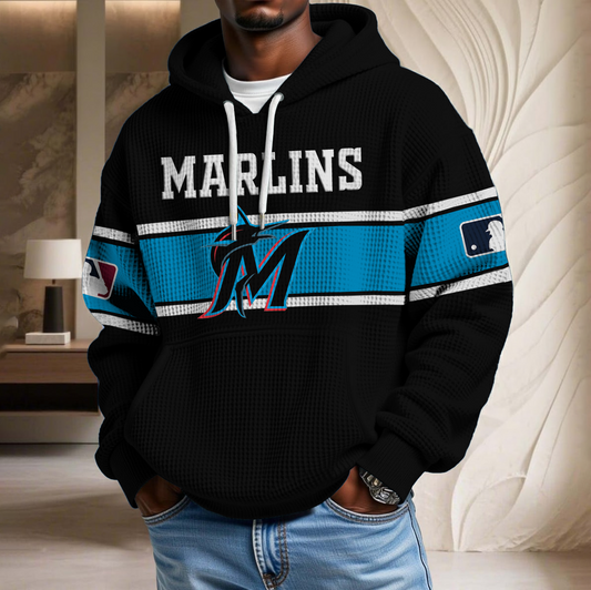 MLB x MIA Waffle Hoodie HLP HLPHUONG