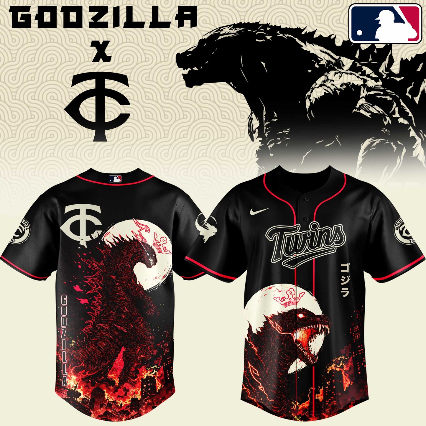 MLB x MIN Monster Baseball Jersey HLP HLPHUONG