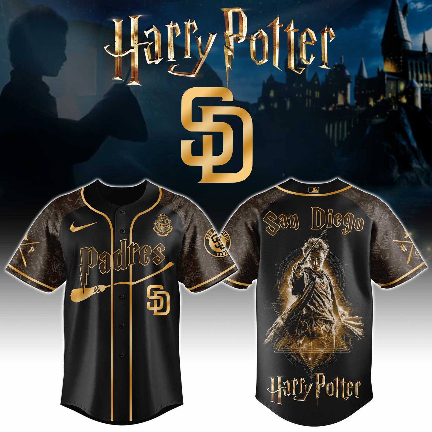 MLB x SD H Potter Baseball Jersey HLP HLPHUONG