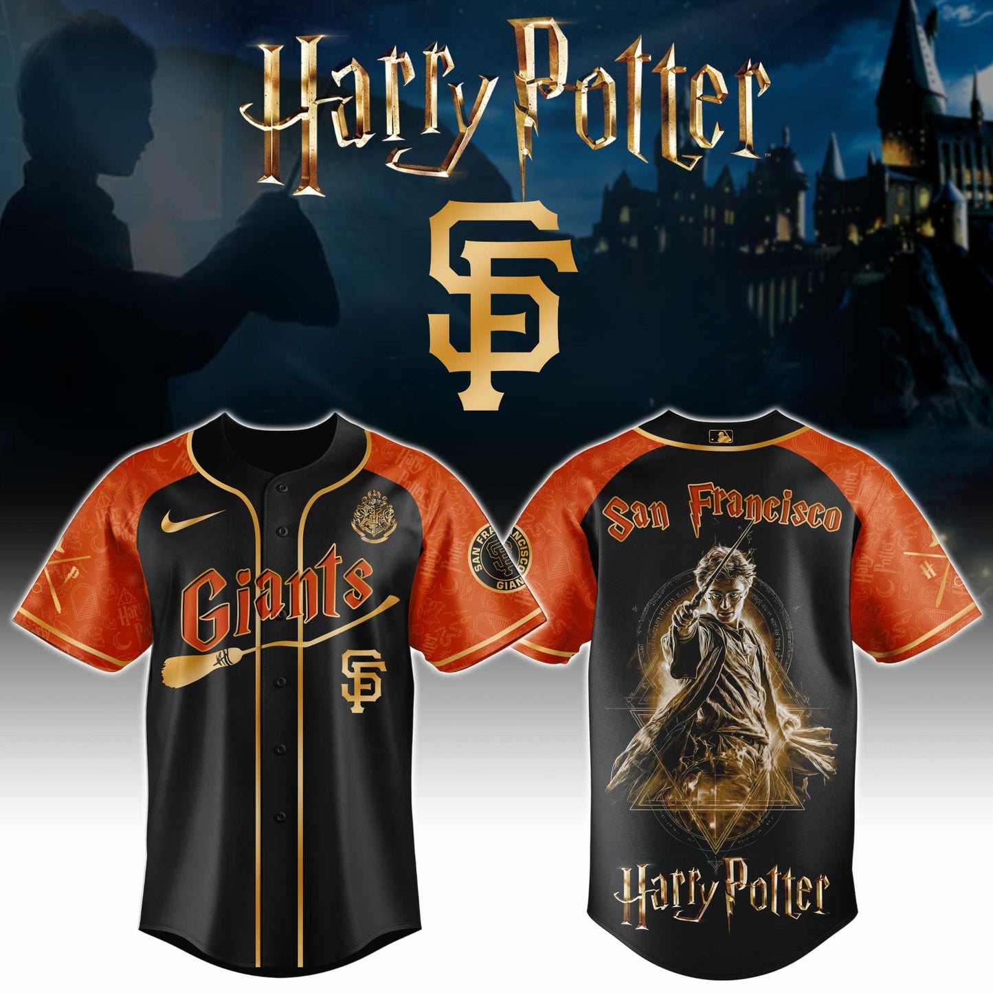 MLB x SF H Potter Baseball Jersey HLP HLPHUONG