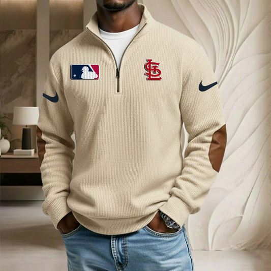MLB x SL Sport Team Stand Collar Half-zip Sweatshirt HLP HLPHUONG
