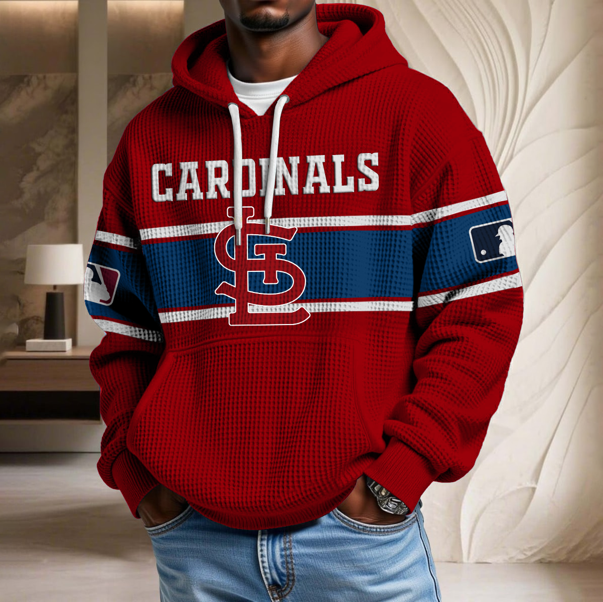 MLB x SL Waffle Hoodie HLP HLPHUONG
