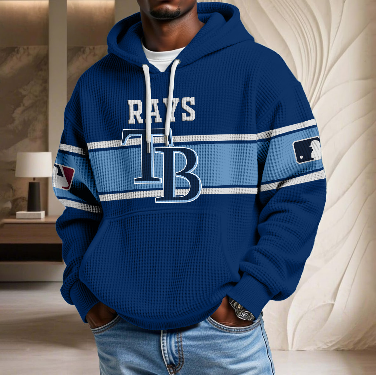 MLB x TB Waffle Hoodie HLP HLPHUONG