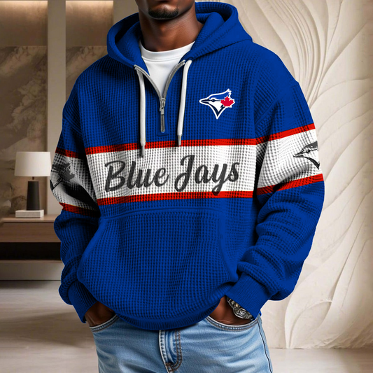 MLB x TBJ Team Waffle Half Zip Hoodie HLP HLPHUONG