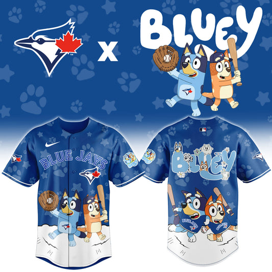 MLB x TOR Bluey Baseball Jersey HLP HLPHUONG
