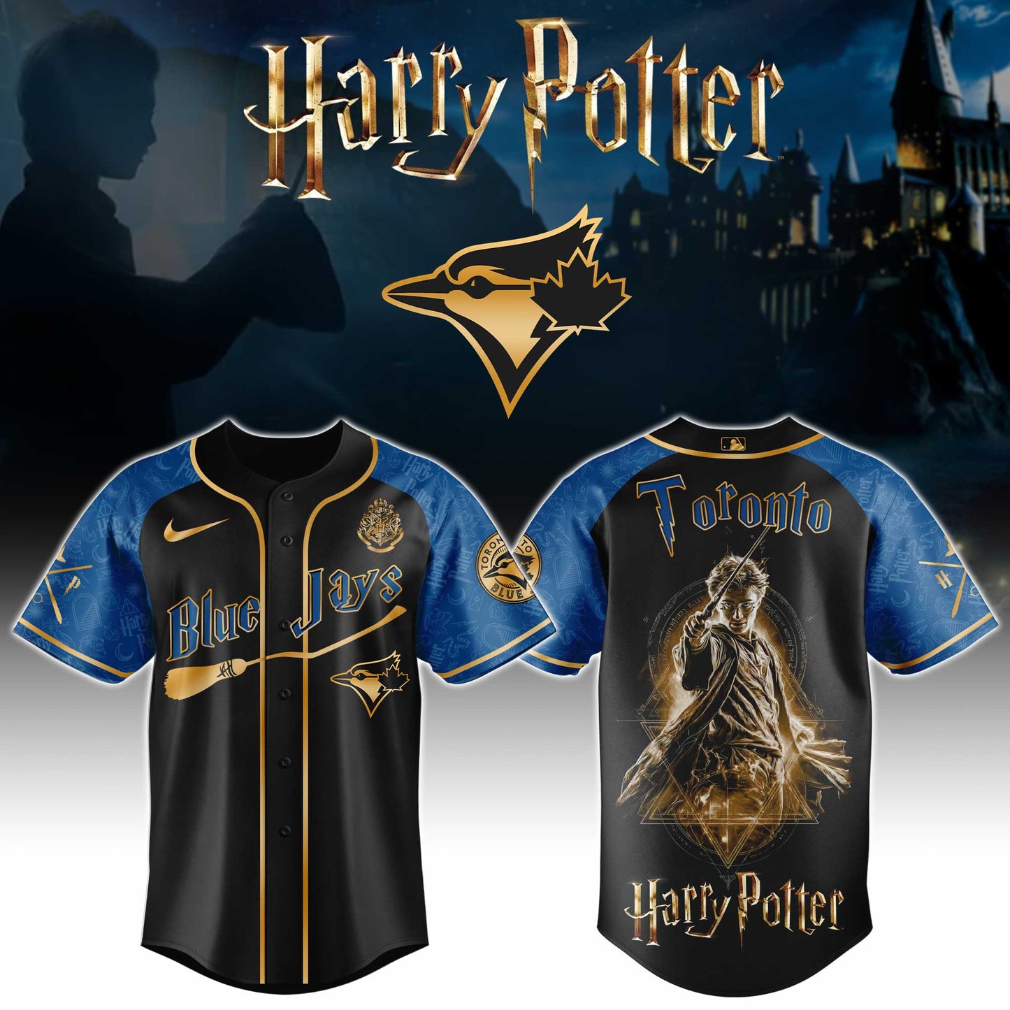 MLB x TOR H Potter Baseball Jersey HLP HLPHUONG