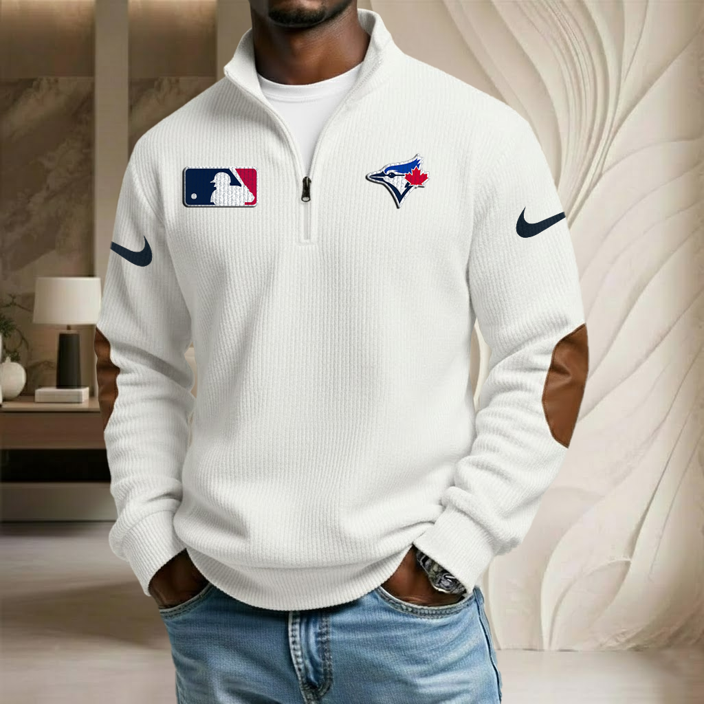 MLB x TOR Sport Team Stand Collar Half-zip Sweatshirt HLP HLPHUONG