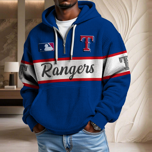 MLB x TR Team Waffle Half Zip Hoodie HLP HLPHUONG