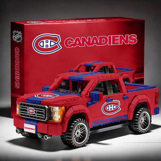 MON X NHL 3D Racing Truck Model Building Block Set V1 NAK NHT